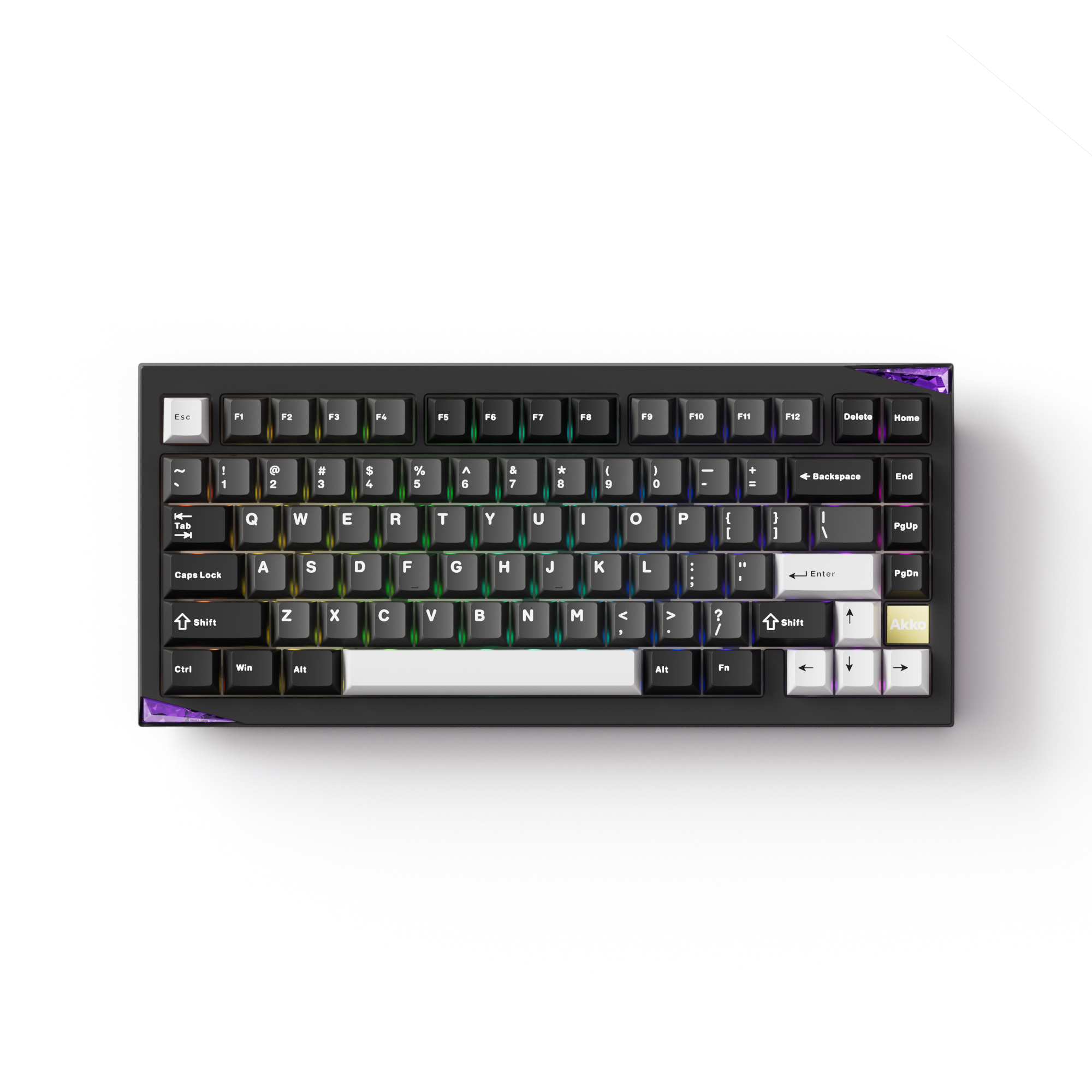 Akko Mineral01 Clavier mécanique 75% tri-mode personnalisable