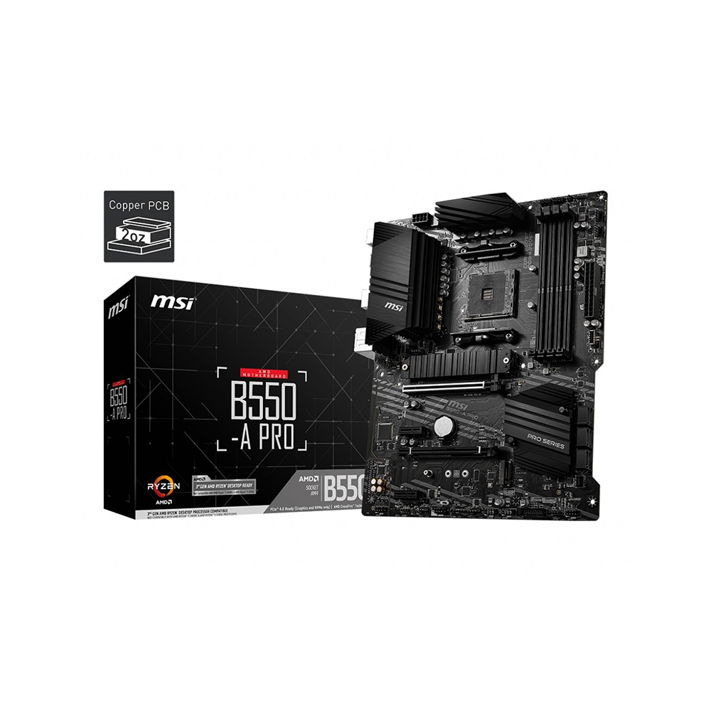 MSI B550-A PRO AM4 B550 DDR4(Open Box)