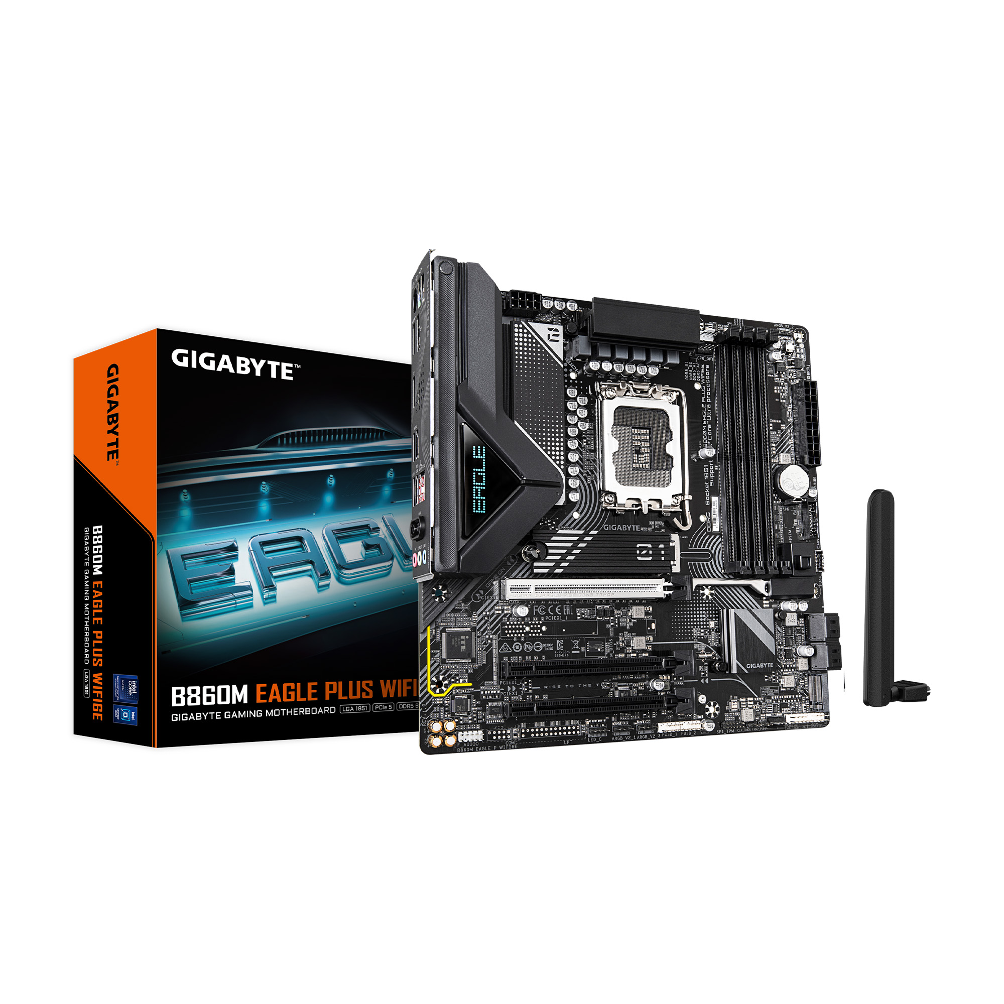 GIGABYTE B860M EAGLE PLUS WIFI6E Intel Core Ultra (Series 2) LGA 1851(Open Box)