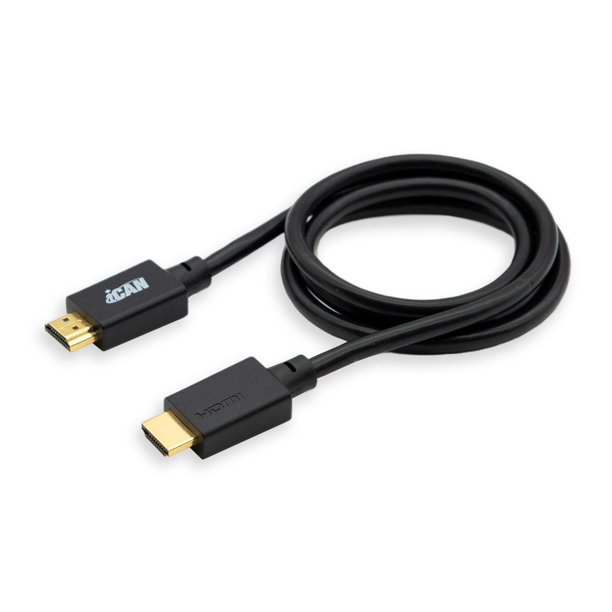 iCAN HDMI 28AWG Version 2.1, 8K , 48 Gbps, M/M, 2M, Black