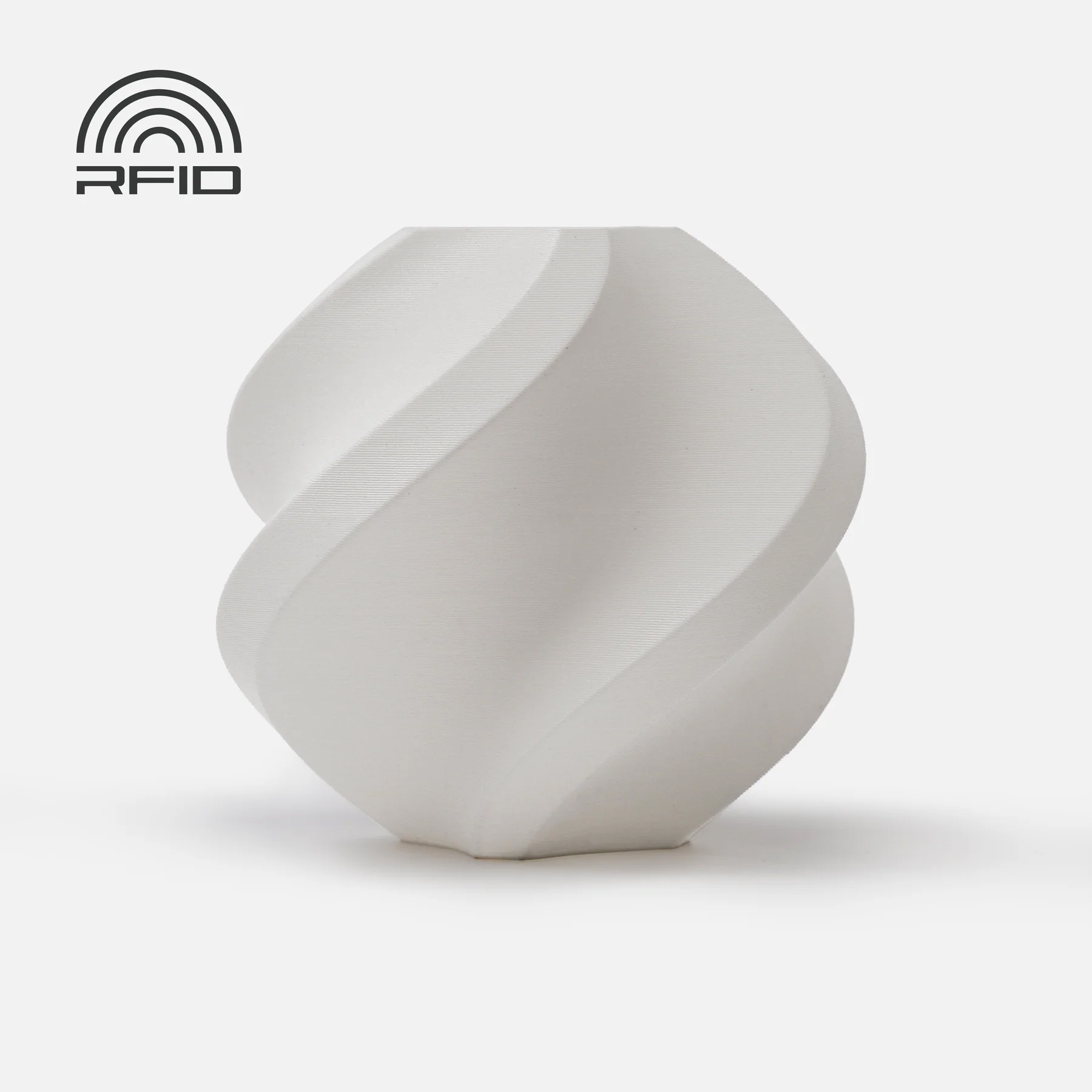 Bambu Lab PLA Matte Filament, Ivory White