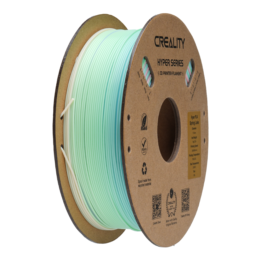 Creality Hyper Series PLA 3D Printing Filament 1kg, 1.75mm, Rainbow, S