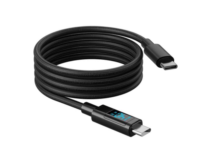 Choetech USB 2.0 Type-C Male to Type-C Male Cable, 240W, 6ft