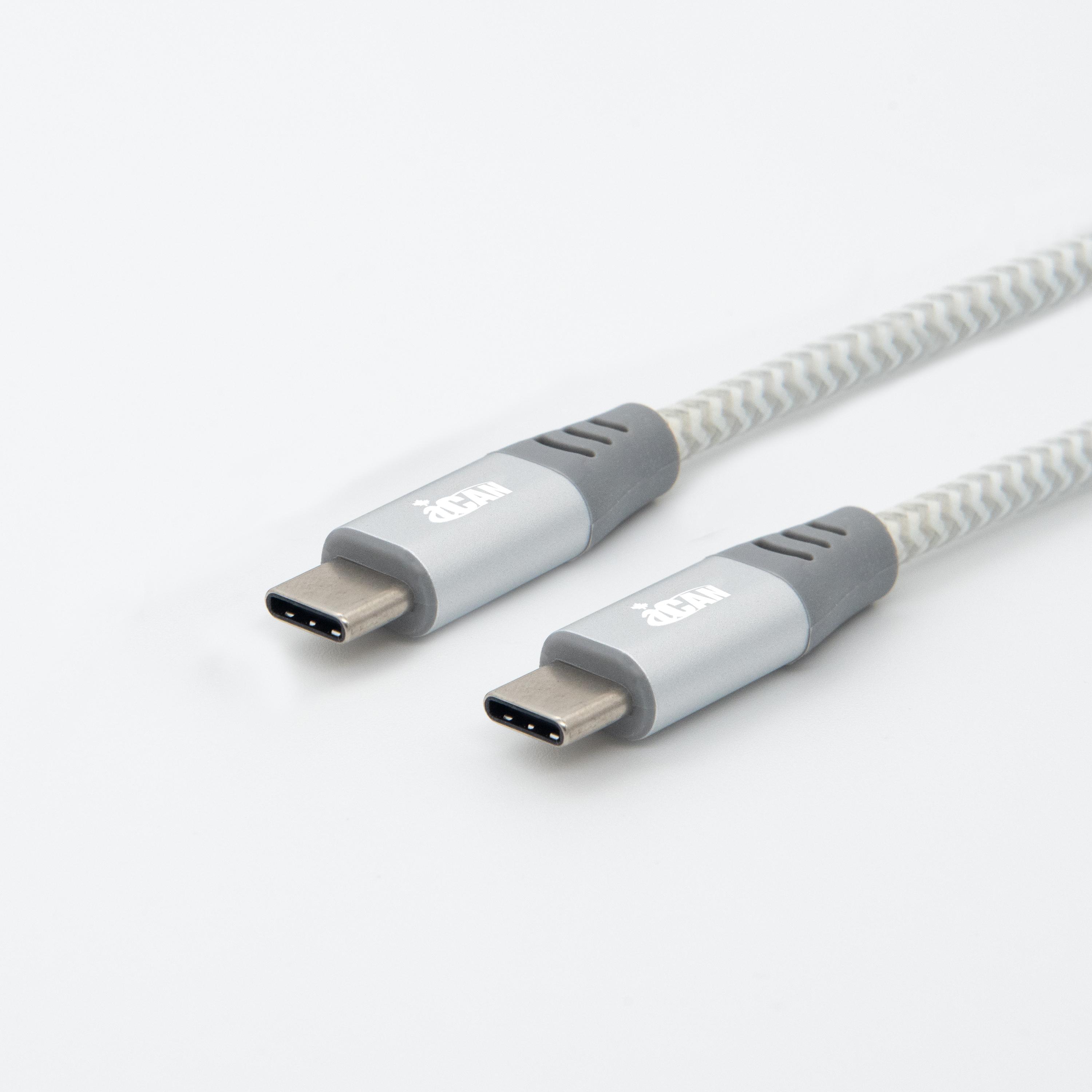 Câble iCAN USB 3.1 Type-C Mâle vers Type-C Mâle, 60W, 3 pieds(Open Box)