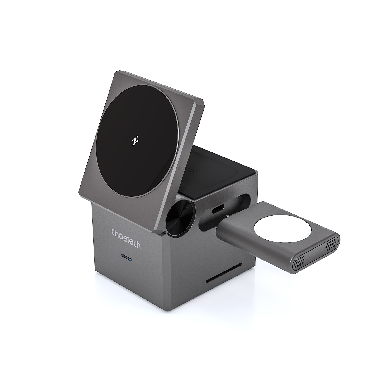 Choetech Chargeur sans fil magnétique 3-en-1 de 15W