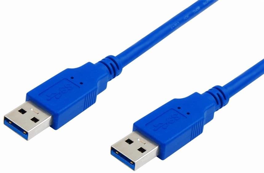 iCAN USB 3.0 Type-A Male to Type-A Male Cable, 3ft