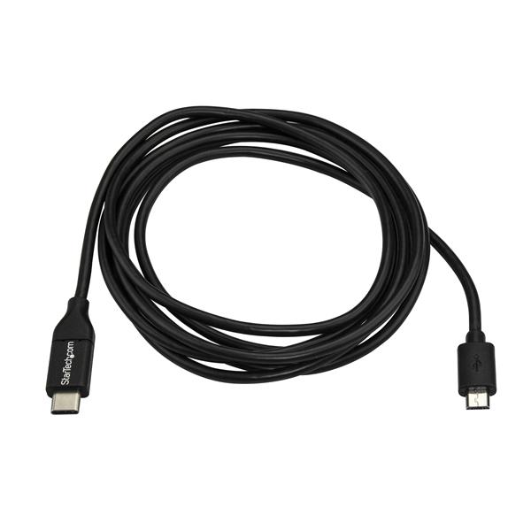 âble Startech USB-C vers Micro-B - M/M - 2 m (6 pi - USB 2.0 (USB2CUB2M
