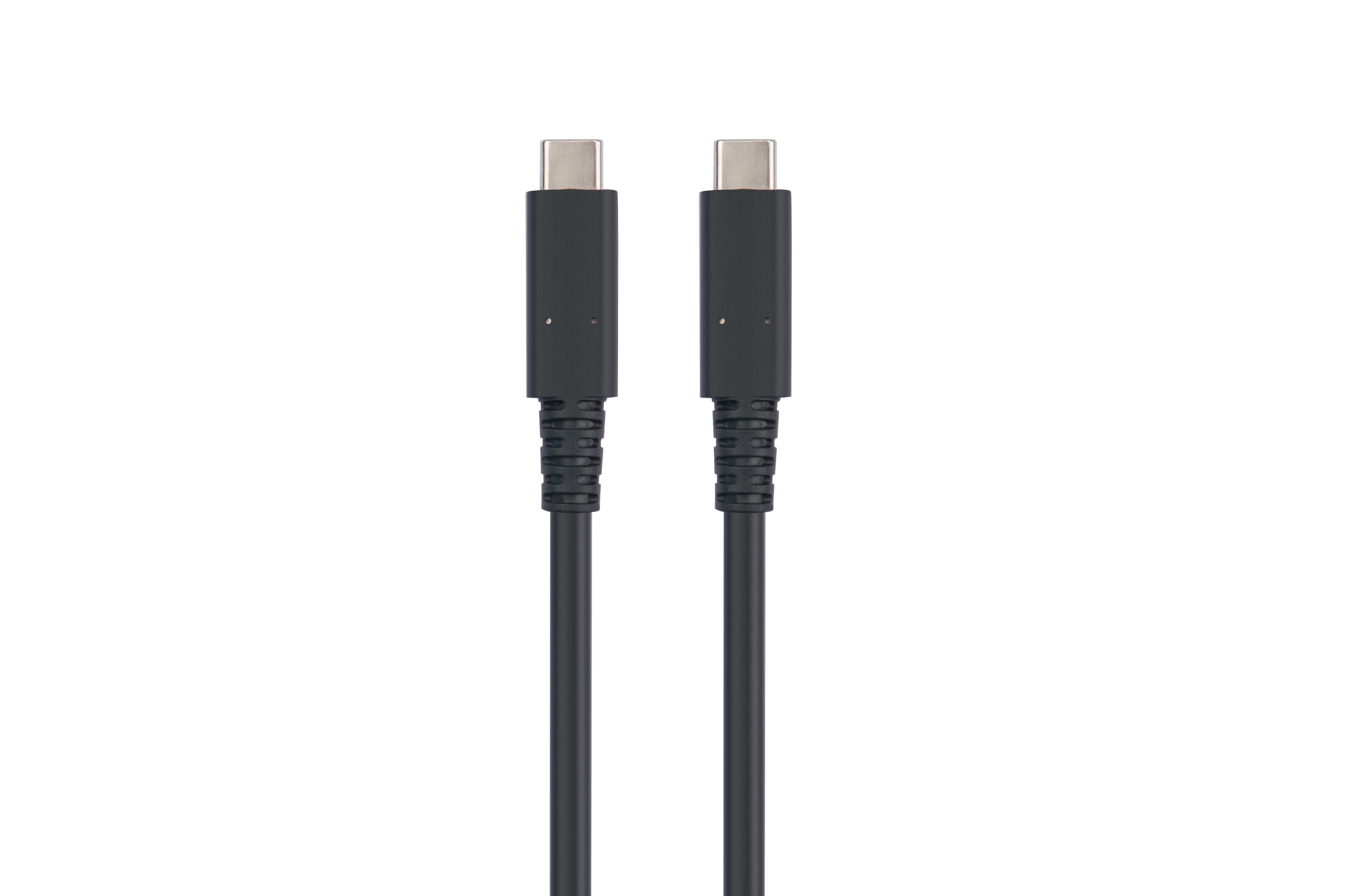 Câble 100 W iCAN Premium USB 4.0 Type C vers Type C, 40 Gbit/s, M/M, 2,6 pi, noir