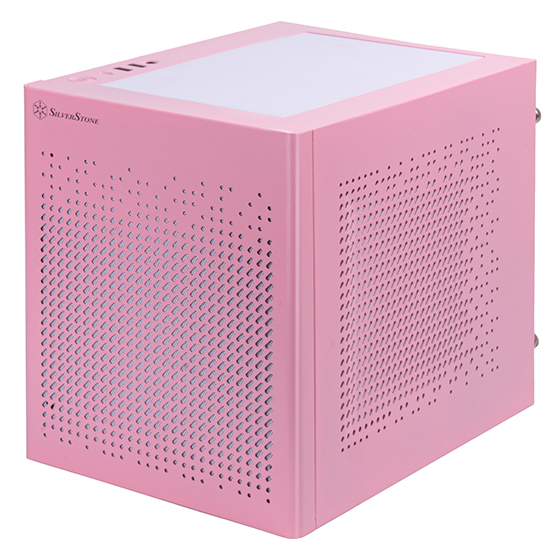 SilverStone Value SUGO 16 Panneau plein Mini ITX Rose