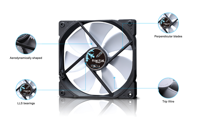 FRACTAL DESIGN (Dynamic X2 GP-14) - Ventilateur d'ordinateur 140 mm