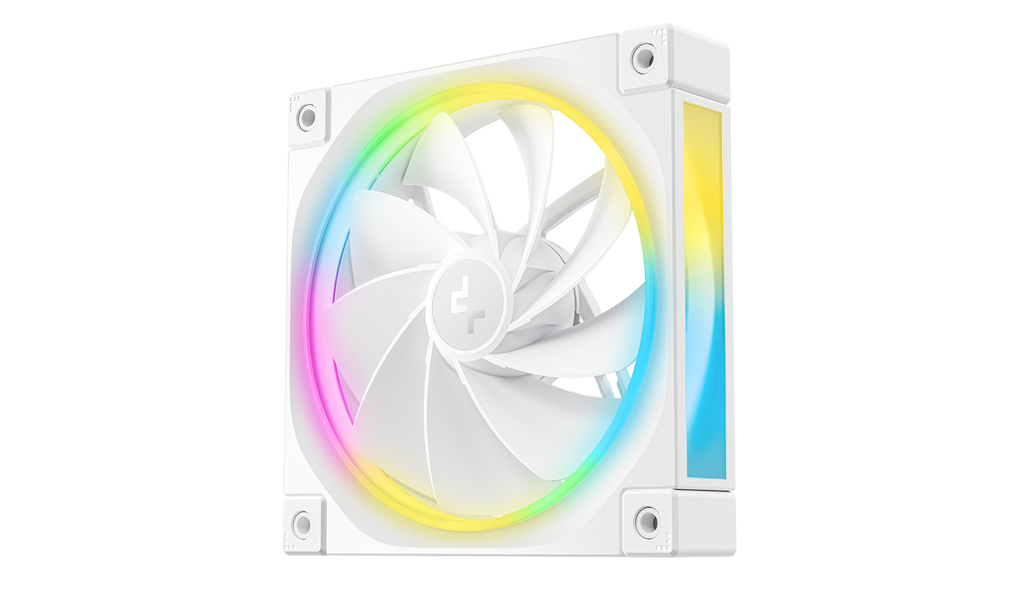DeepCool FL12R WH, 120mm High-Performance ARGB Gen 2 Fans, White, Rev