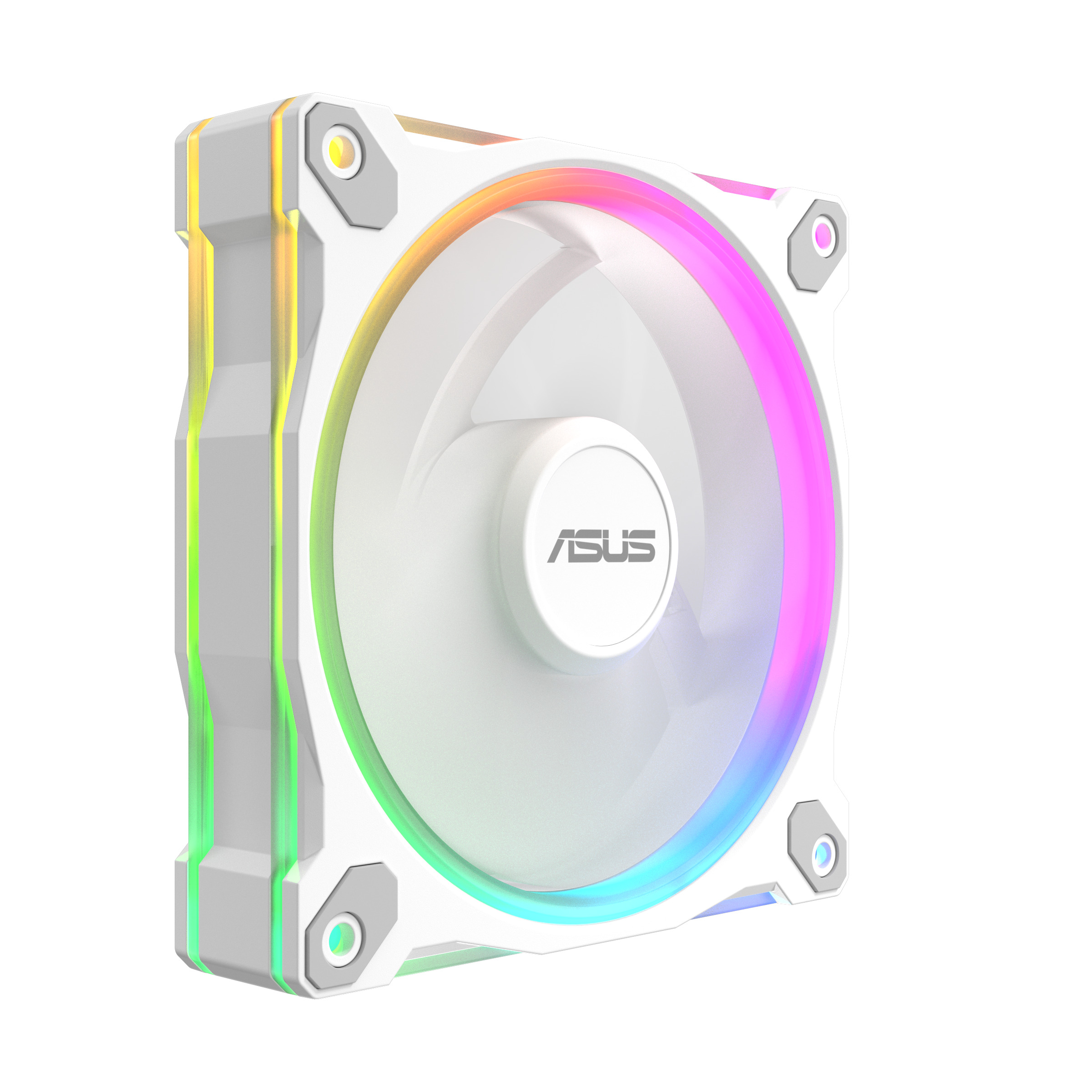 ASUS Ventilateur PRIME MR120 ARGB blanc inversé 120 mm Renversé Ventil