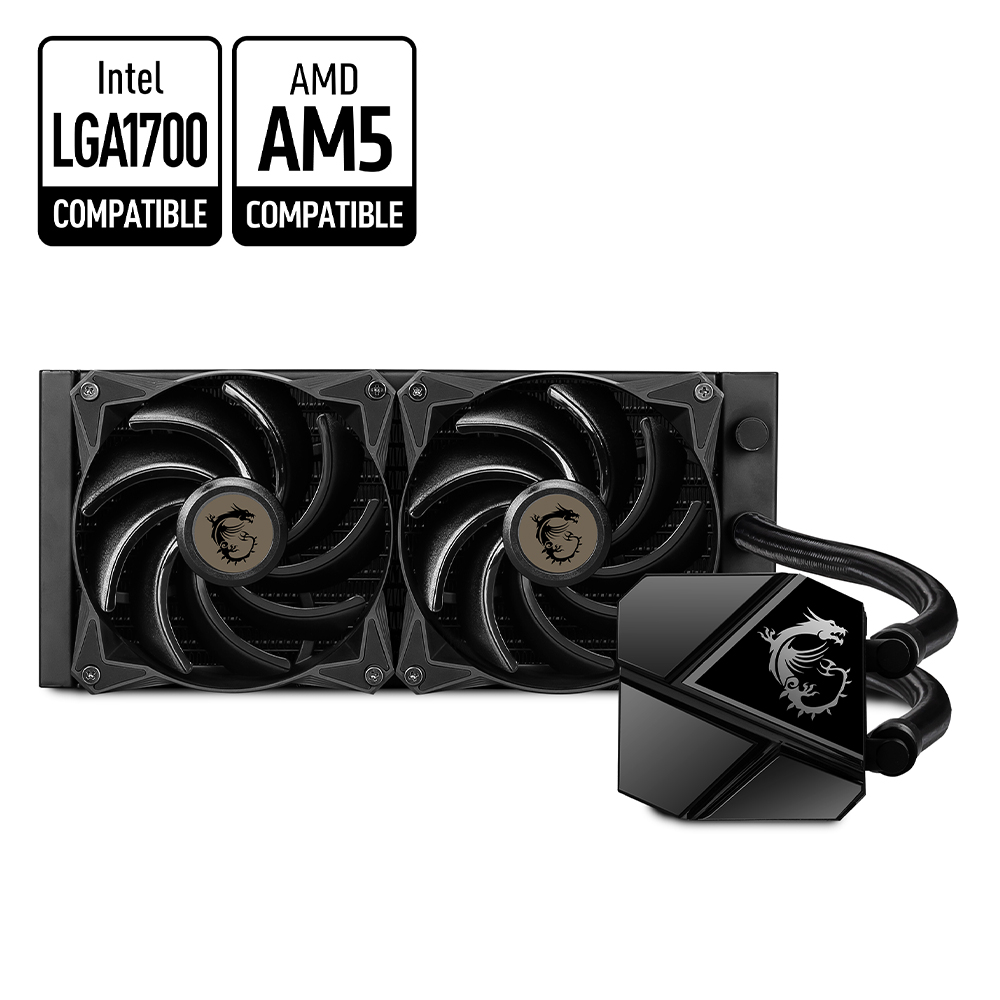 MSI MAG CORELIQUID P240 360 mm Refroidisseur liquide black(Open Box)