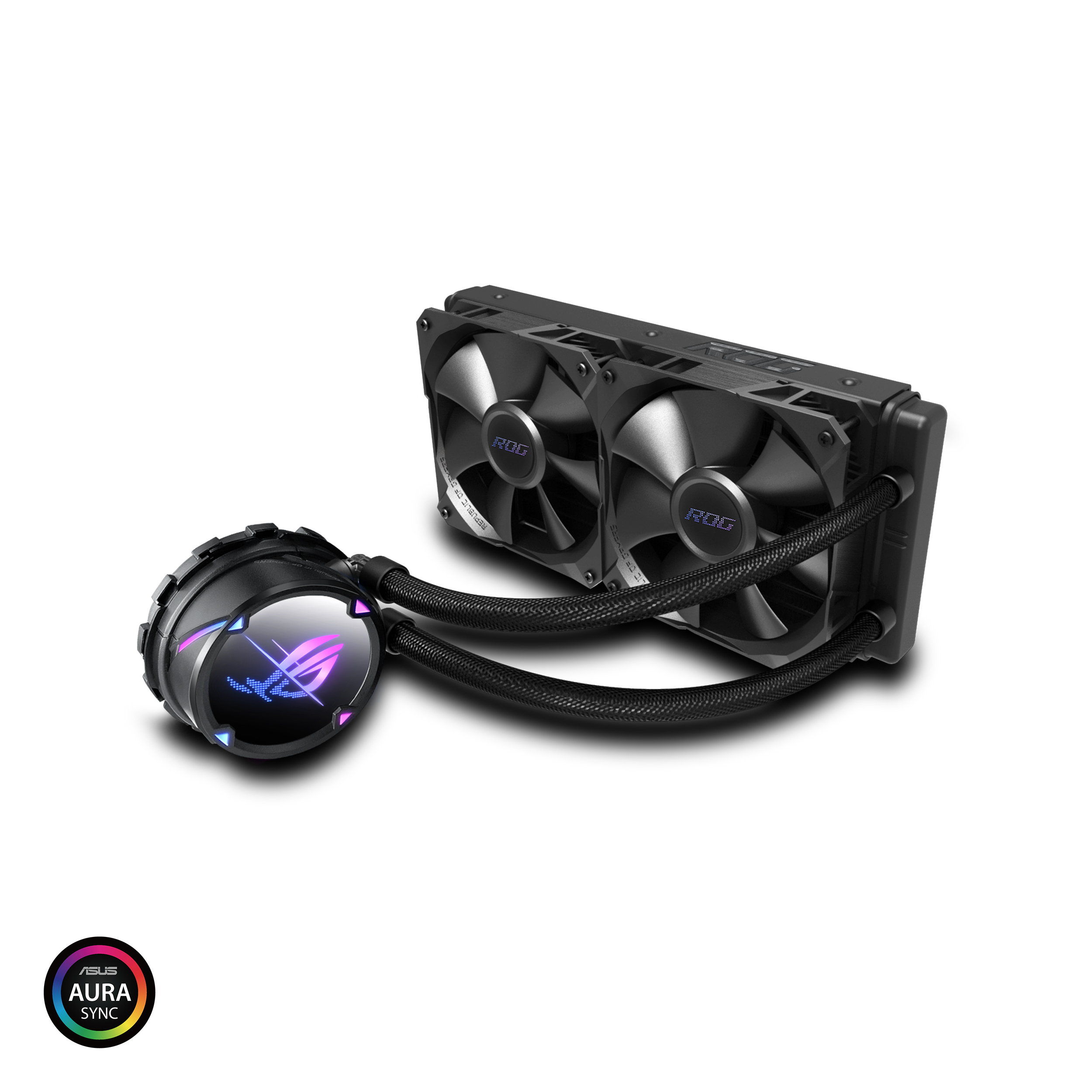 ASUS ROG Strix LC II 240 Refroidisseur de processeur liquide tout-en-un AIO, radiateur de 240 mm