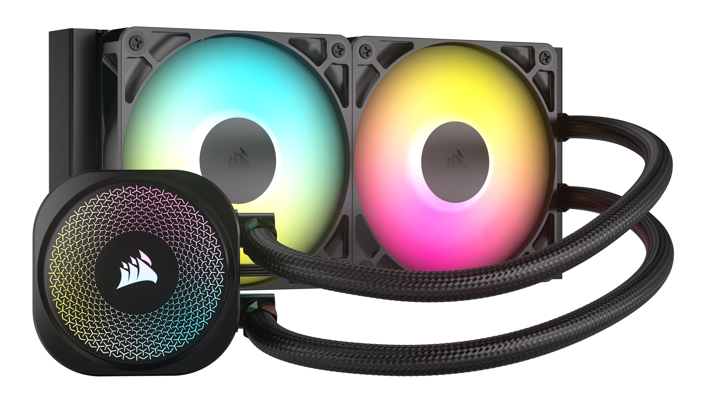 CORSAIR CORSAIR NAUTILUS 240 ARGB 240 mm Refroidisseur liquide Noir