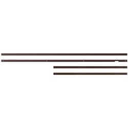 SAMSUNG 75" "The Frame" Encadrement de base personnalisable - Marron" une option en français canadien