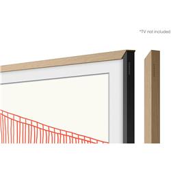 SAMSUNG 75" "The Frame" Encadrement de base personnalisable - Teck" une option en français canadien