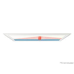 SAMSUNG 43" "The Frame" Bordure Personnalisable de Base - Blanc" une option en français canadien