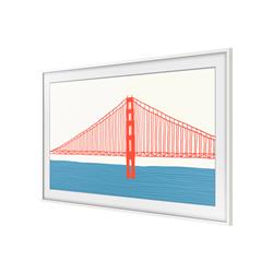 SAMSUNG 43" "The Frame" Bordure Personnalisable de Base - Blanc" une option en français canadien