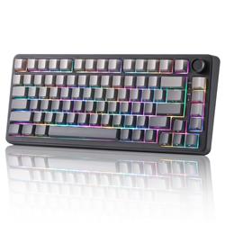 Yunzii B75 Wired RGB 75% Black Gaming Keyboard Pre Lubed Linear Switch