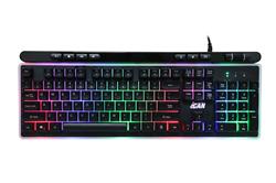 Clavier de jeu filaire rétroéclairé arc-en-ciel iCAN 104 touches