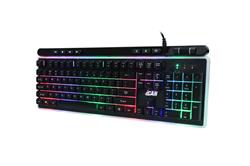 Clavier de jeu filaire rétroéclairé arc-en-ciel iCAN 104 touches