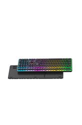 Clavier de jeu filaire à membrane arc-en-ciel iCAN 104 touches