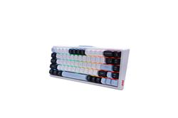 Clavier de jeu sans fil tri-mode RGB iCAN 68 touches avec interrupteur tactile