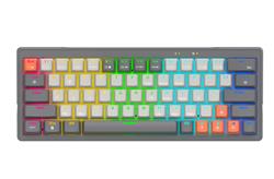 Clavier de jeu iCAN 68 touches tri-mode RVB avec effet lumineux latéral