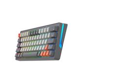 Clavier de jeu iCAN 68 touches tri-mode RVB avec effet lumineux latéral