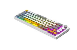 Clavier de jeu filaire RGB iCAN à 68 touches avec contrôle multimédia