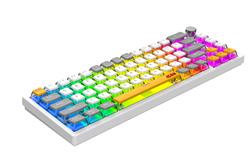 Clavier de jeu filaire RGB iCAN à 68 touches avec contrôle multimédia