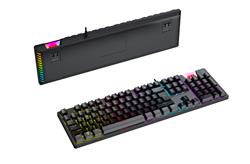 Clavier de jeu mécanique RGB iCAN MK1047 avec repose-poignet RGB, 104 touches