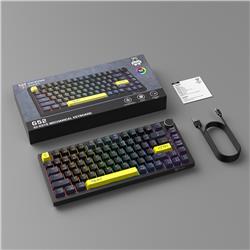 Clavier de jeu mécanique filaire Onikuma G52 avec rétroéclairage RVB