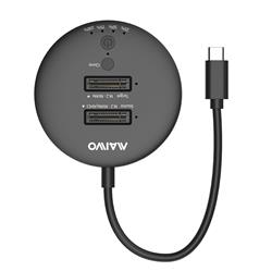 Station d'accueil et duplicateur Maiwo K3026P2 2 baies USB3.2 Gen2 pour NV(Open Box)