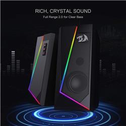 Redragon GS520 PC 2.0 Speaker(Open Box)