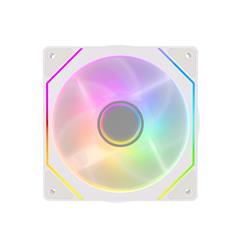ARMOURY Block III ARGB PWM Fan, Daisy chenchaîné PWM, blanc(Open Box)