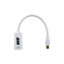 iCAN Mac Mini DisplayPort  to HDMI, Male to Female, 1080P, 0.2M(Open Box)