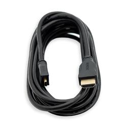 Câble micro HDMI vers HDMI 1.4, 10 pieds, noir(Open Box)
