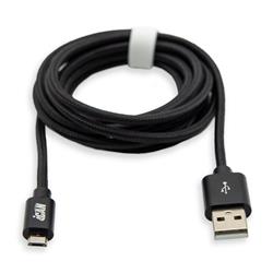 iCAN USB 2.0 Type-A Male to Micro B Male Cable, 15W, 6.6ft