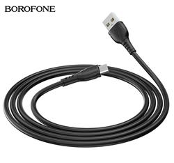 Câble de données de chargement HOCO BX51 Triumph pour Micro USB, 1m, Noir