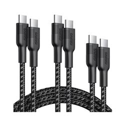 Choetech USB 2.0 Type-C Male vers Type-C Male câble, Paquet de 3