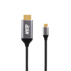 Câble iCAN Type-C vers HDMI, 4K@60Hz, Connecteur Métallique
