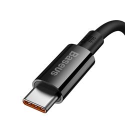 Câble de données de charge rapide Baseus série Superior USB-A vers Type-C 100 W, 1,5 m (5 pi), noir
