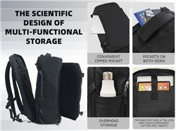 KINGSLONG 50L Travel Laptop Backpack for 15.6-17.3 " Laptops