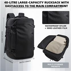 KINGSLONG 50L Travel Laptop Backpack for 15.6-17.3 " Laptops