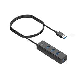 UNITEK 4-in-1 USB-A 5Gbps Hub with 4ft Extension Cable