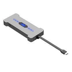 iCAN 6-in-1 USB-C Ethernet Hub with HDMI 4K 60Hz and PD 100W