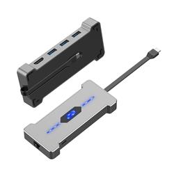 iCAN 6-in-1 USB-C Ethernet Hub with HDMI 4K 60Hz and PD 100W