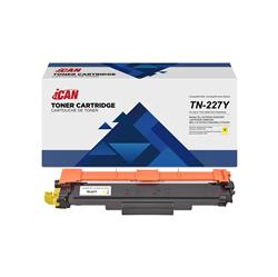 Cartouche toner jaune compatible avec Brother iCAN TN227-2.3K-Y